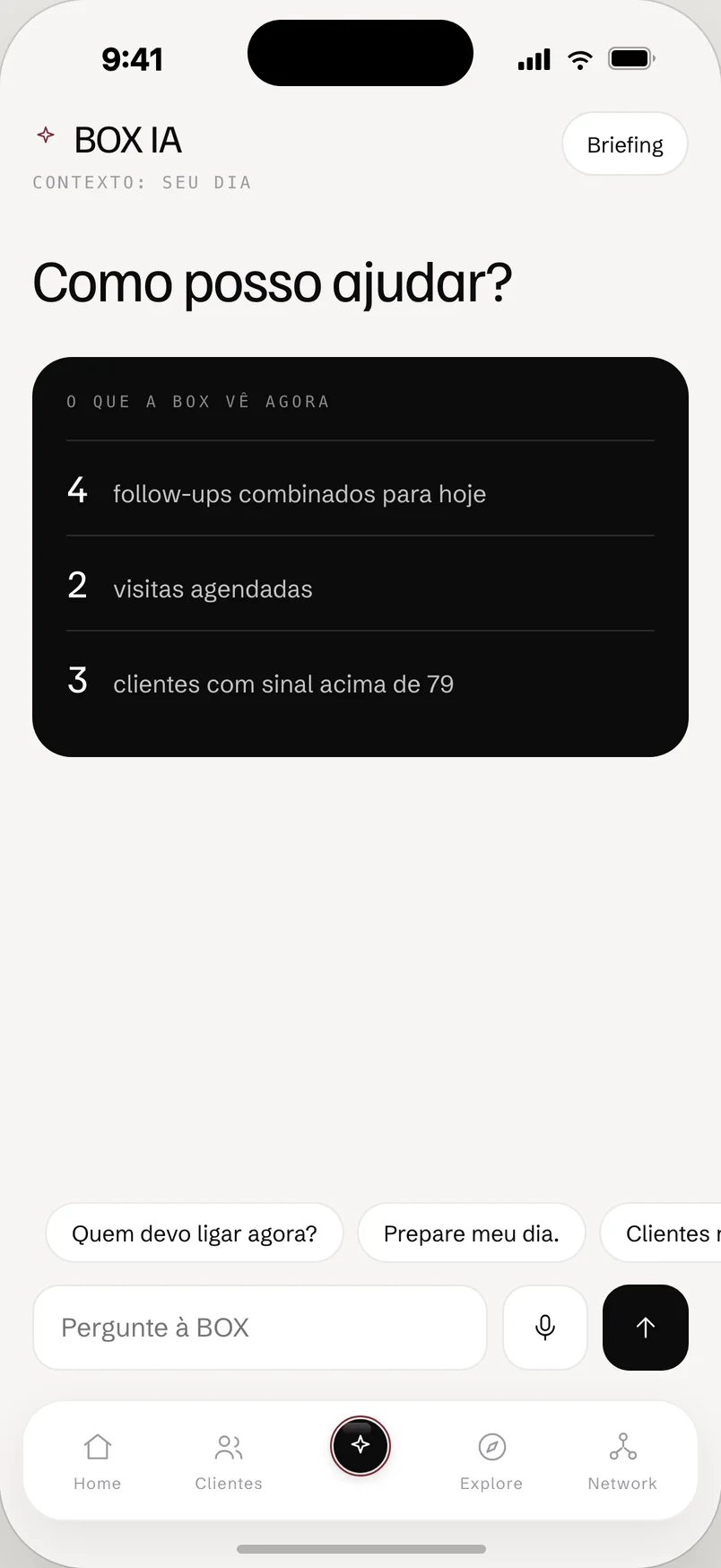 BOX OS App: BOX IA